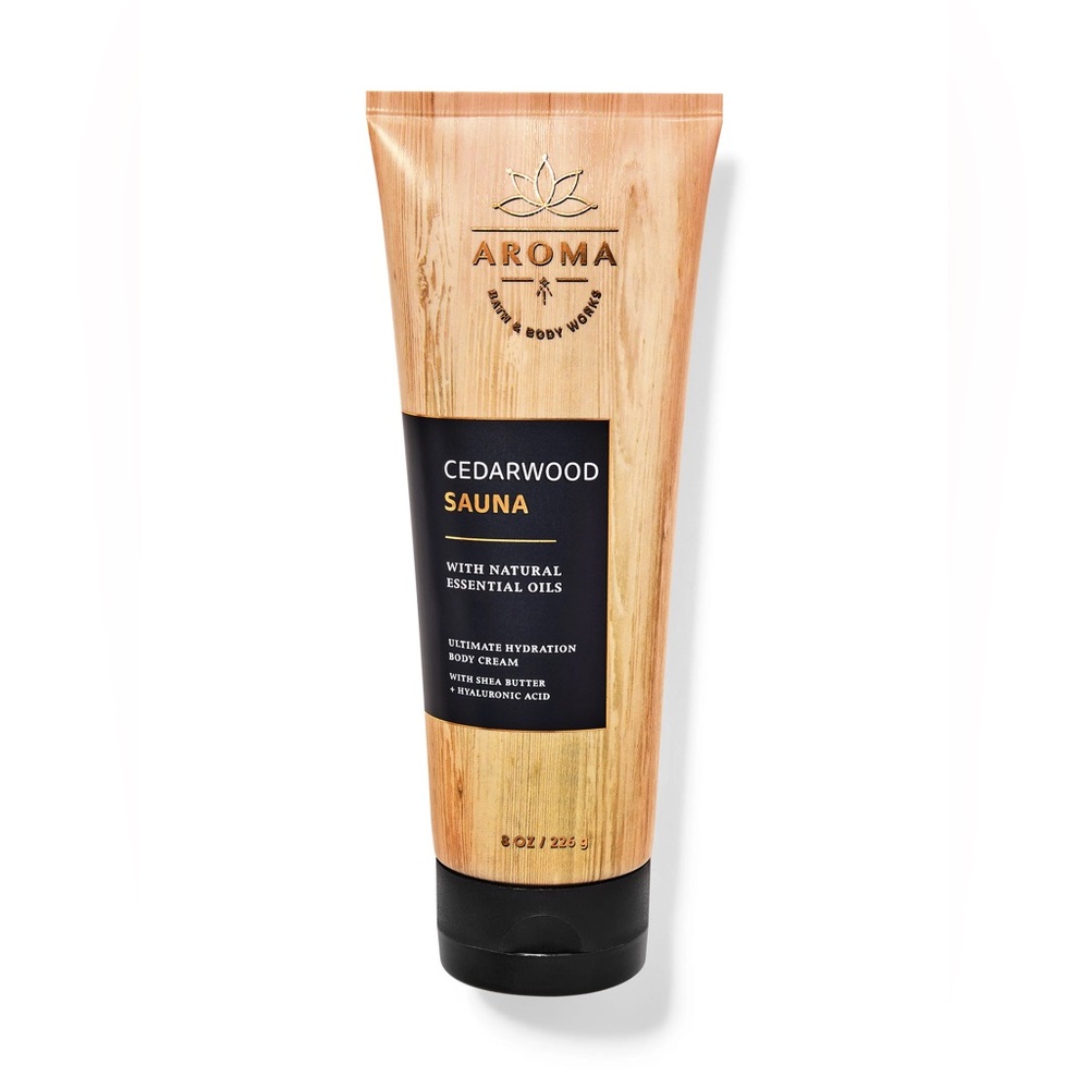 Cedar Wood Sauna Body Cream Lotion